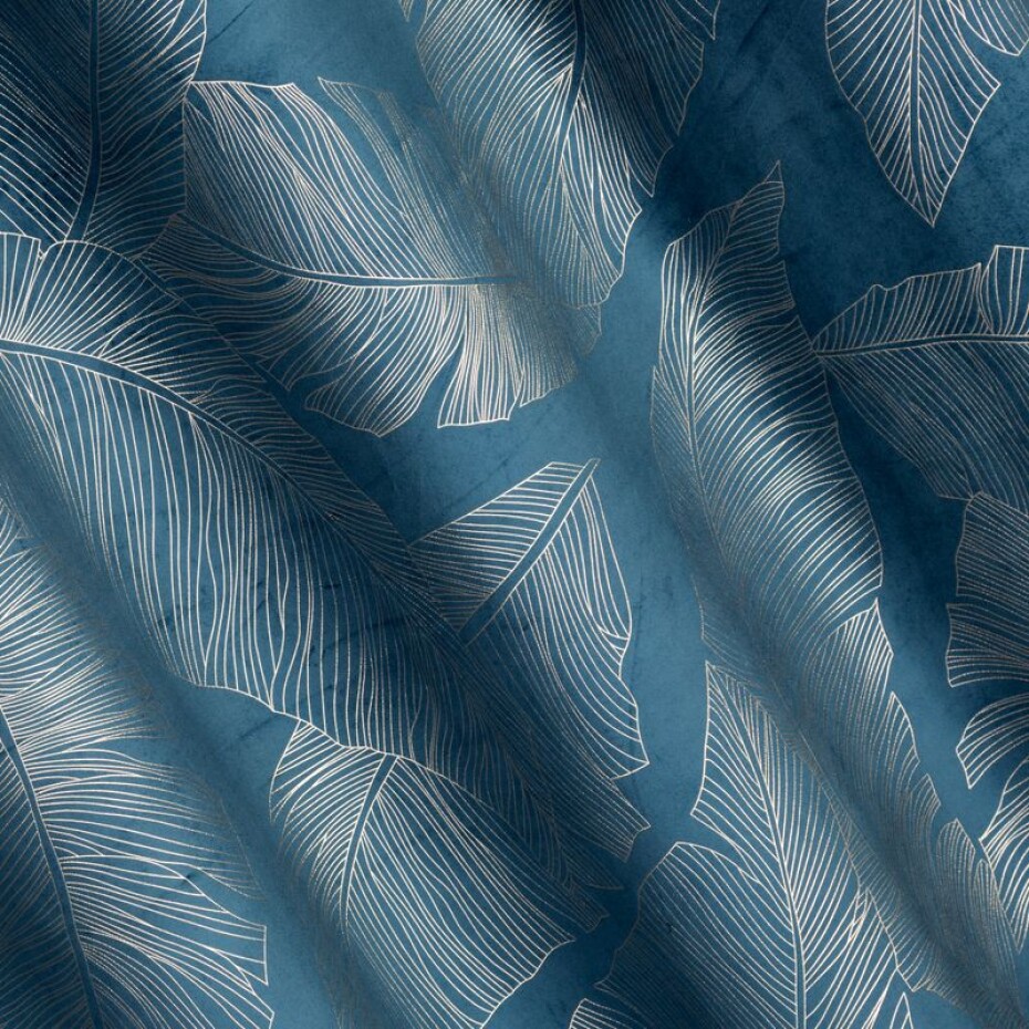 ArtFir Zatemňovací závěs MUSA K | modrá/stříbrná 140 x 250 cm - main (5)