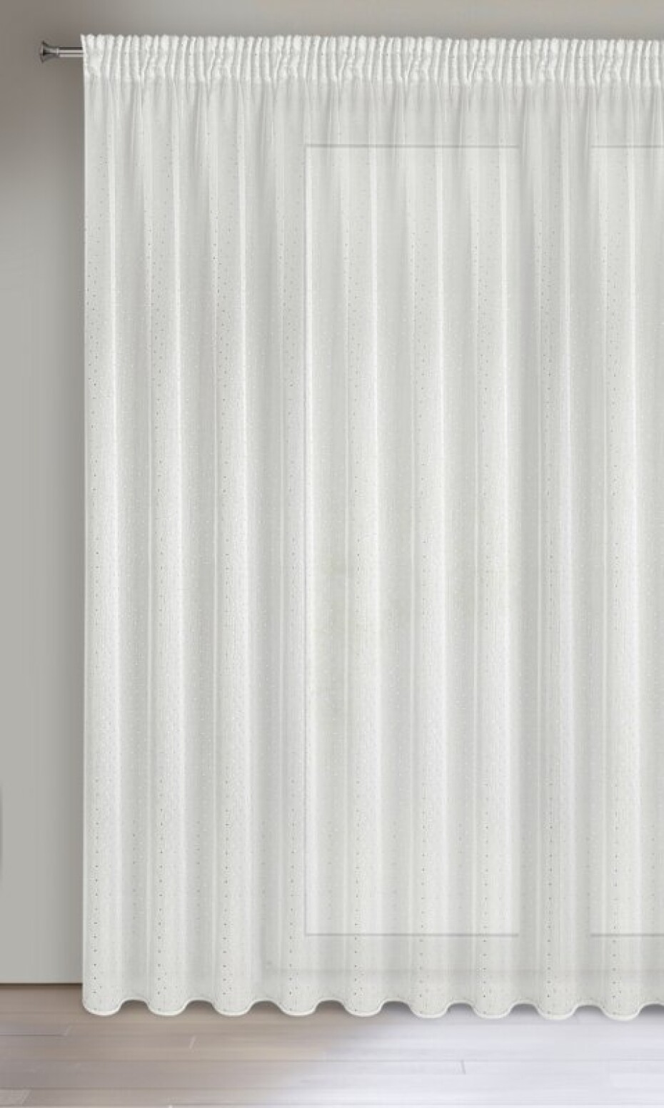 ArtFir Záclona SIBEL P | bílá 400 x 250 cm - main (1)