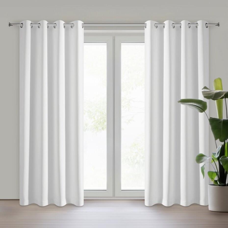 ArtFir Zatemňovací závěs ADLEY K | bílá 135 x 250 cm - main (0)