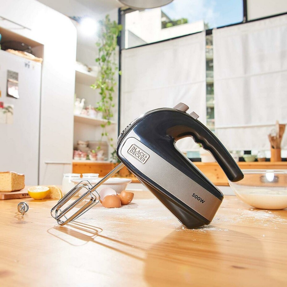 Black+Decker BXMX500E Ruční mixér, černá - main (6)