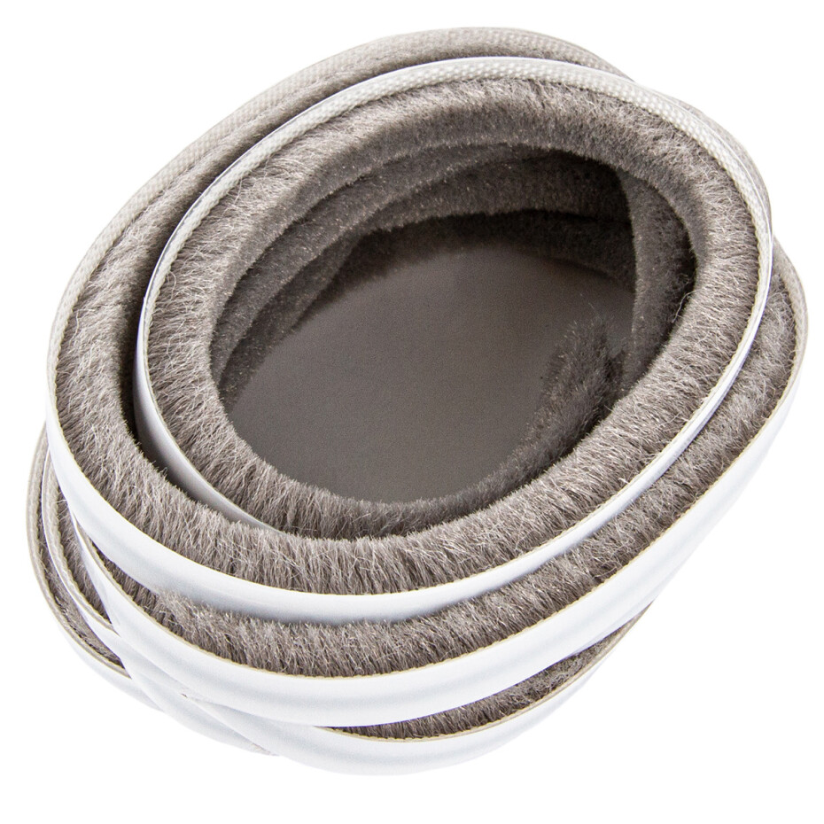 Gardinia Kartáč samolepicí 6,7 x 8 mm šedá, 3 m, 3 m - main (0)