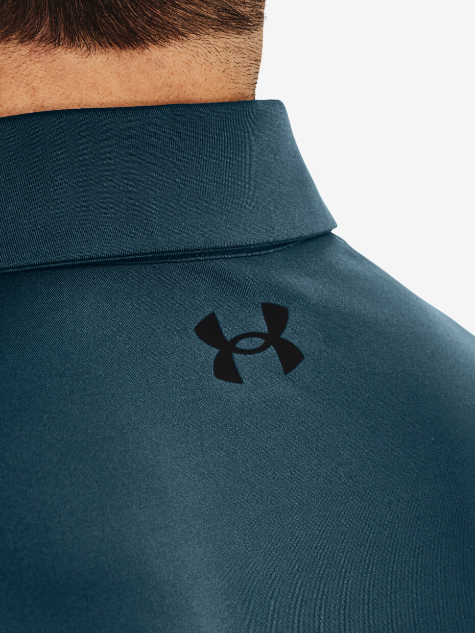 Under Armour pánské funkční tričko s krátkým rukávem T2G POLO 1368122-414 modré - main (2)