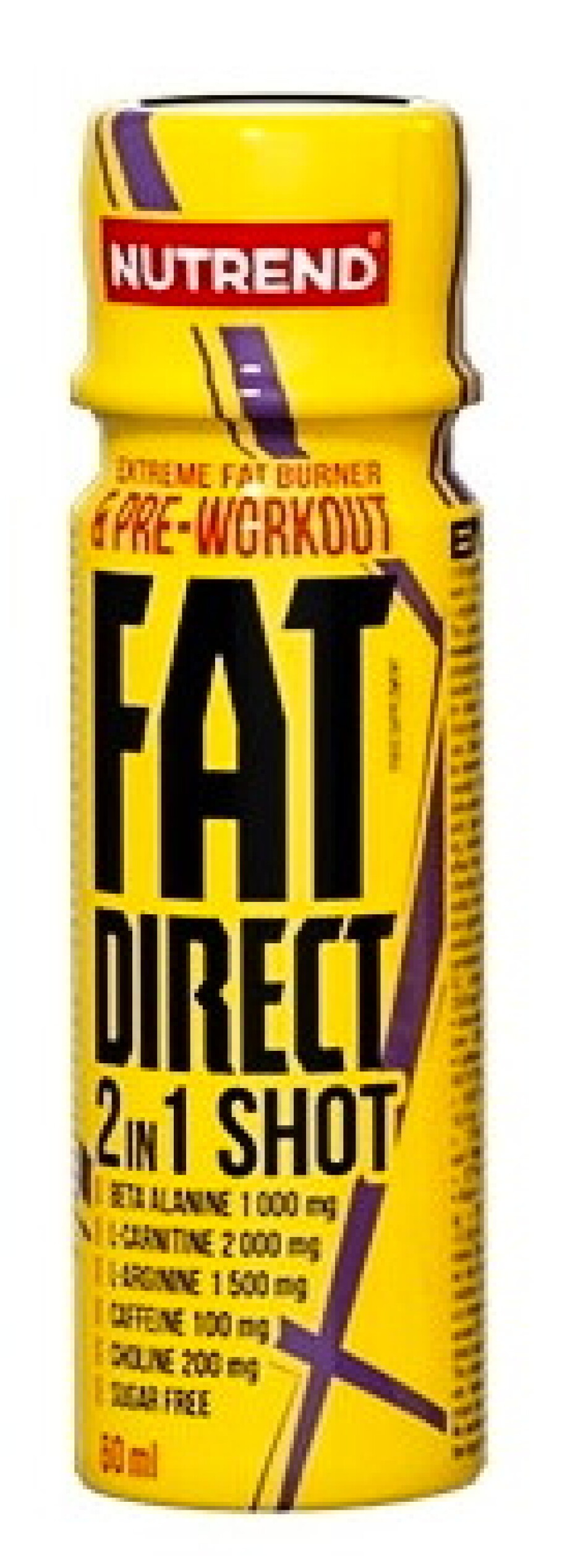 Nutrend Fat Direct Shot 60 ml bez příchutě - main (0)