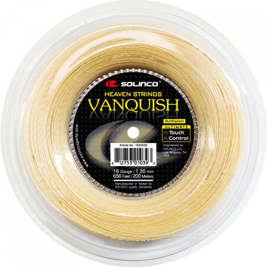 Tenisový výplet Solinco  Vanquish (200 m)  1,20 mm - main (0)