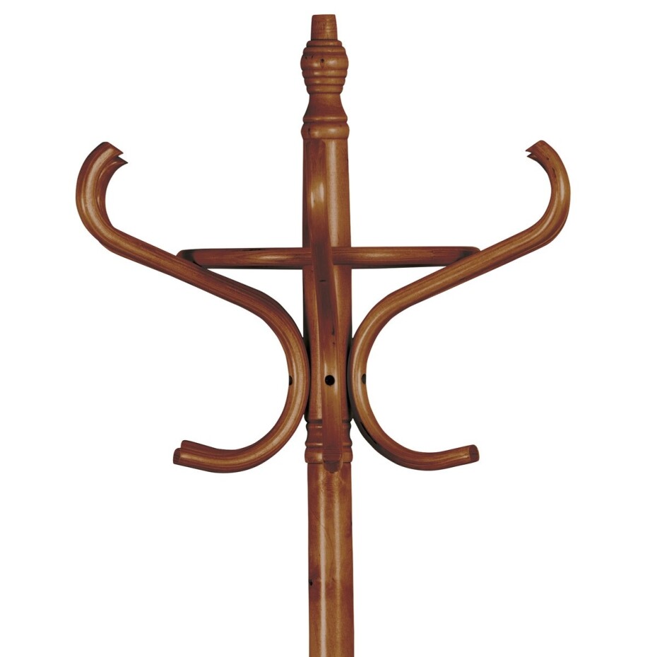 Dřevěný stojanový věšák, dub, 52 x 186 cm - main (3)