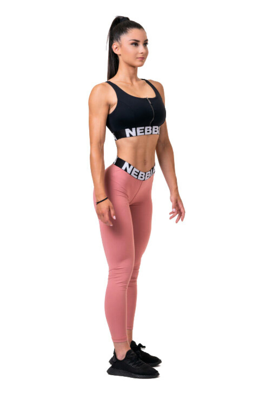 Nebbia dámské legíny Squat hero scrunch butt 571 staro růžové - main (4)