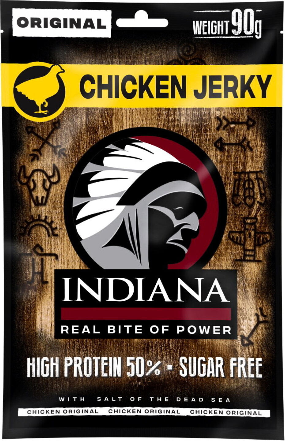 Indiana Pork Jerky Original 90 g - main (3)