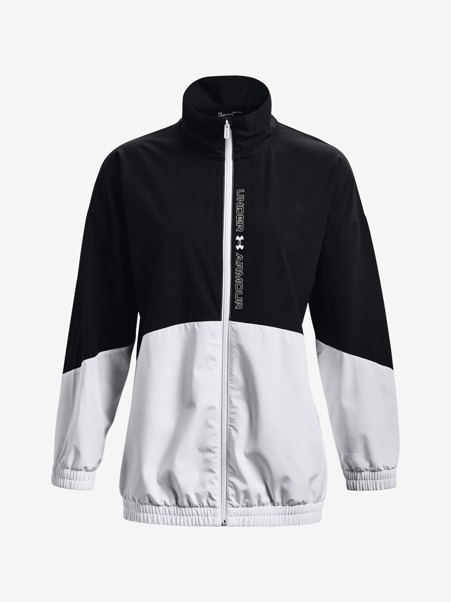 Under Armour Woven FZ Oversized Jacket černá - main (4)