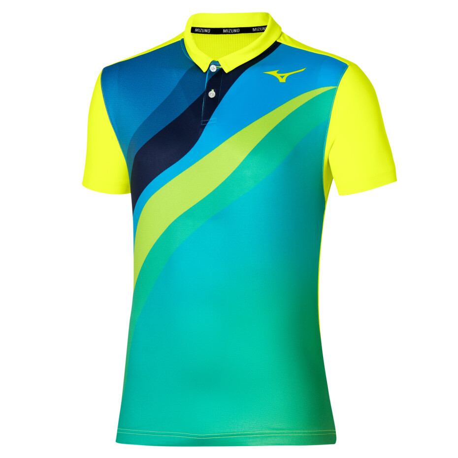 Pánské tričko Mizuno  Release Shadow Polo Bolt XXL - main (0)