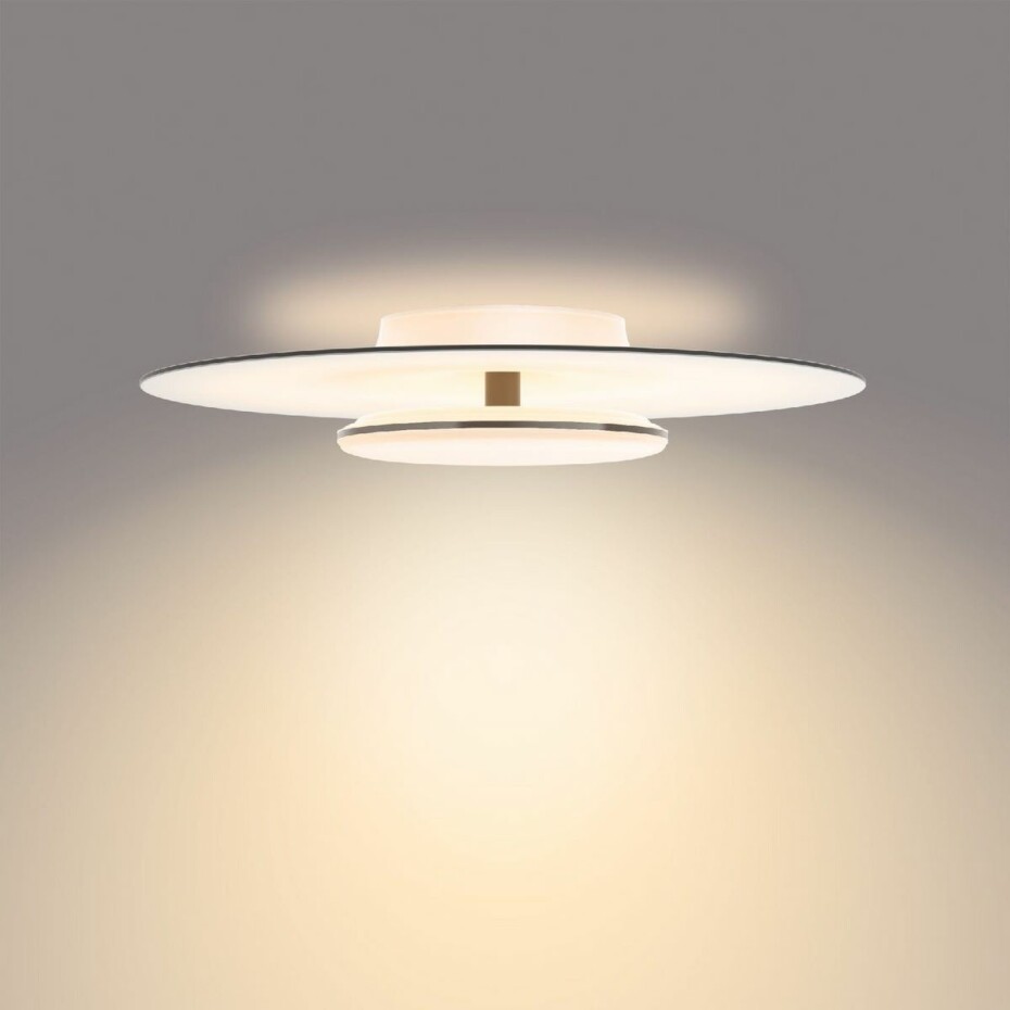 Philips 8720169195271 stropní LED svítidlo Garnet, černá, 1x 40 W 4200lm 2700K IP20 - main (1)