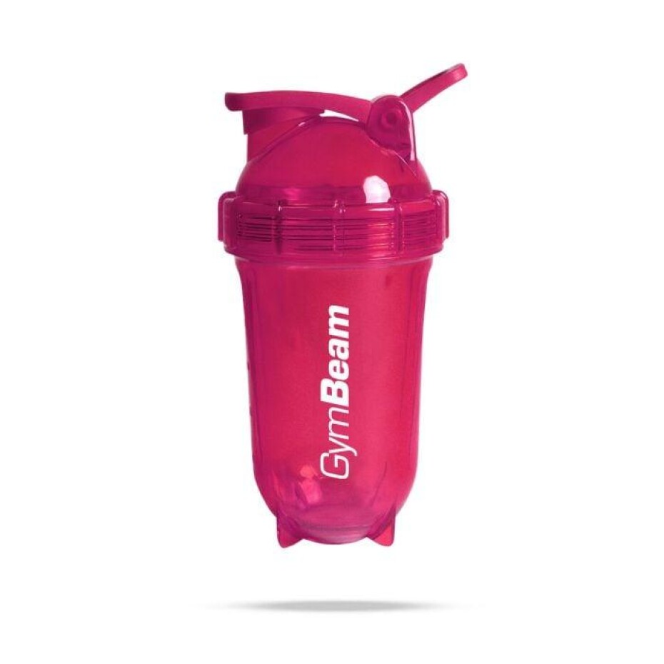 GymBeam Šejkr Tritan Clear Pink 500 ml - main (0)