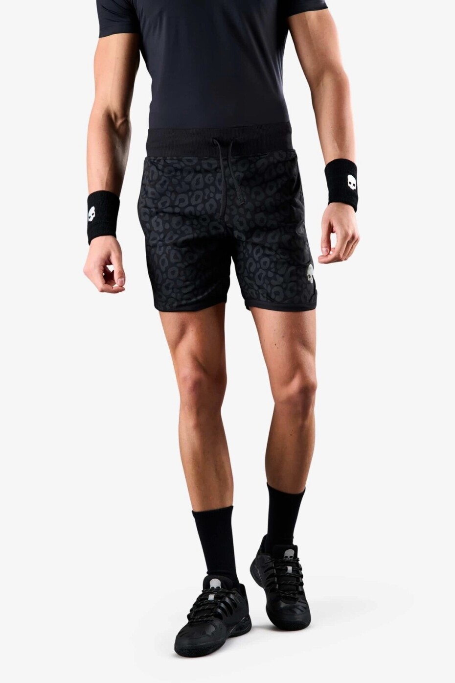 Pánské šortky Hydrogen  Panther Tech Shorts Black XL - main (0)
