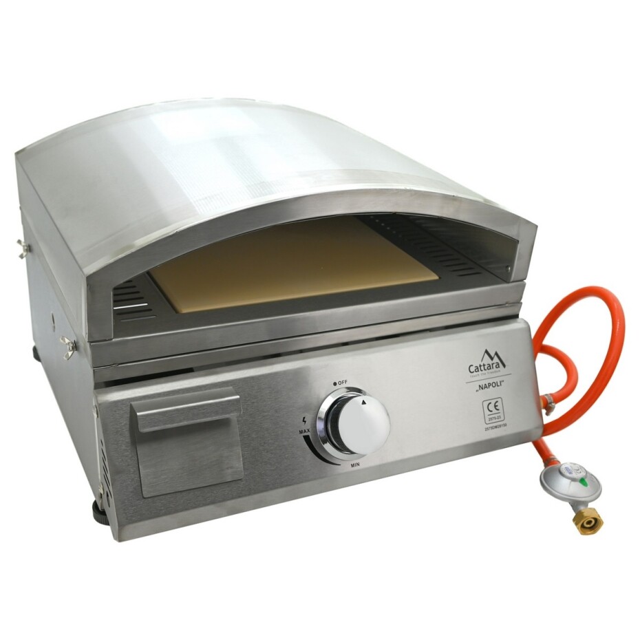 Cattara 14101 plynový gril stolní s pizza pecí Napoli - main (3)