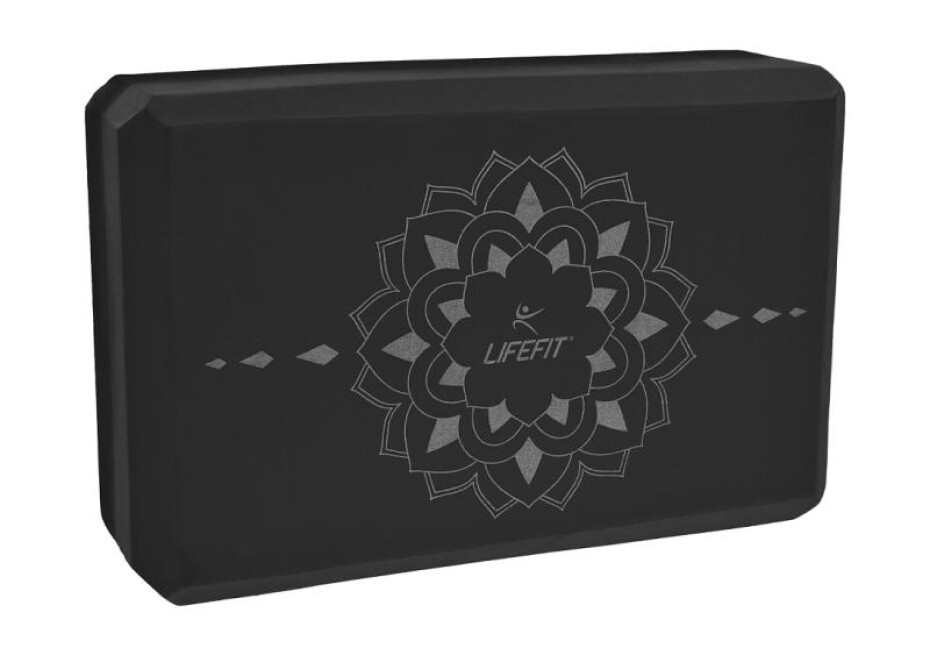 Lifefit Joga Blok Boga černá - main (0)
