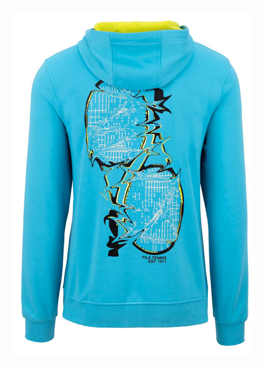 Pánská mikina Fila  Hoody Darius Scuba Blue XL - main (1)