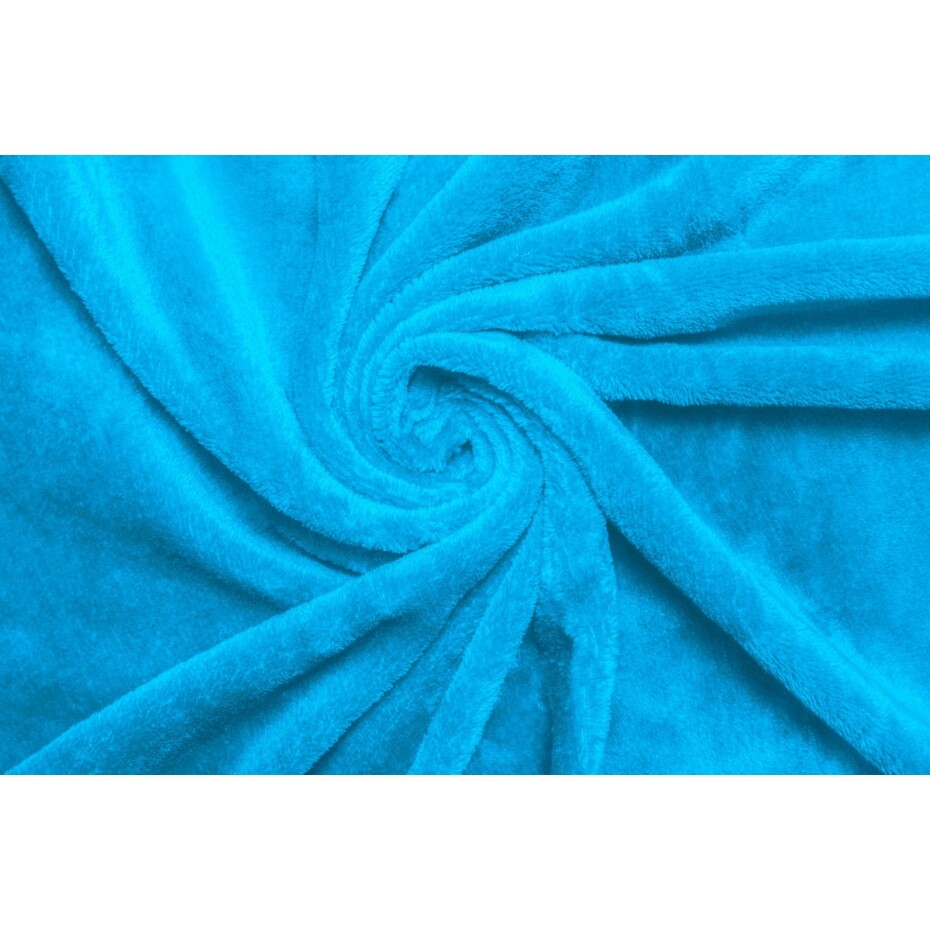 Jahu Prostěradlo Mikroplyš tyrkysová, 180 x 200 cm - main (1)