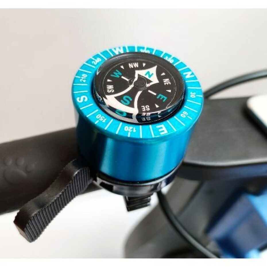 Zvonek FirstBike  Kompas Blue - main (1)