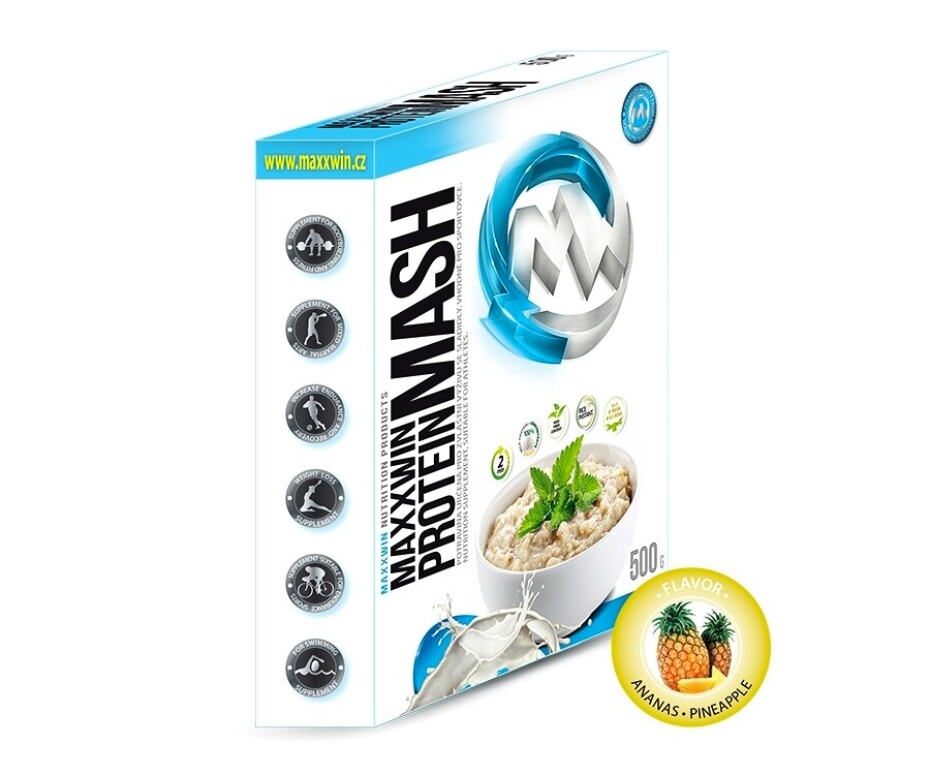 MAXXWIN Protein Mash 500 g malina - main (5)