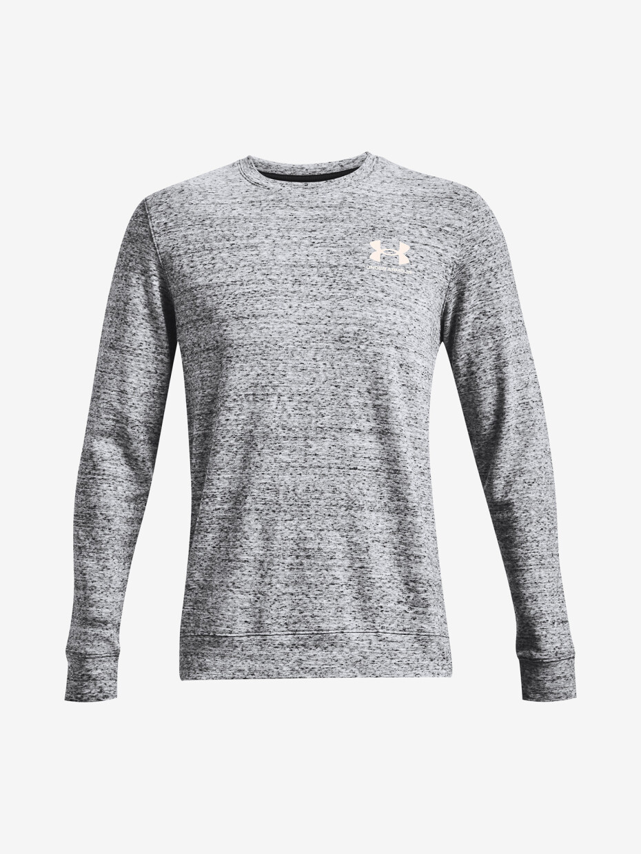Pánská mikina Under Armour  Rival Terry LC Crew-WHT L - main (4)