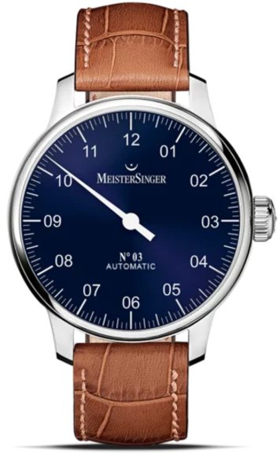 MeisterSinger N°03 AM908 - Světle hnědý kožený řemínek - main (0)