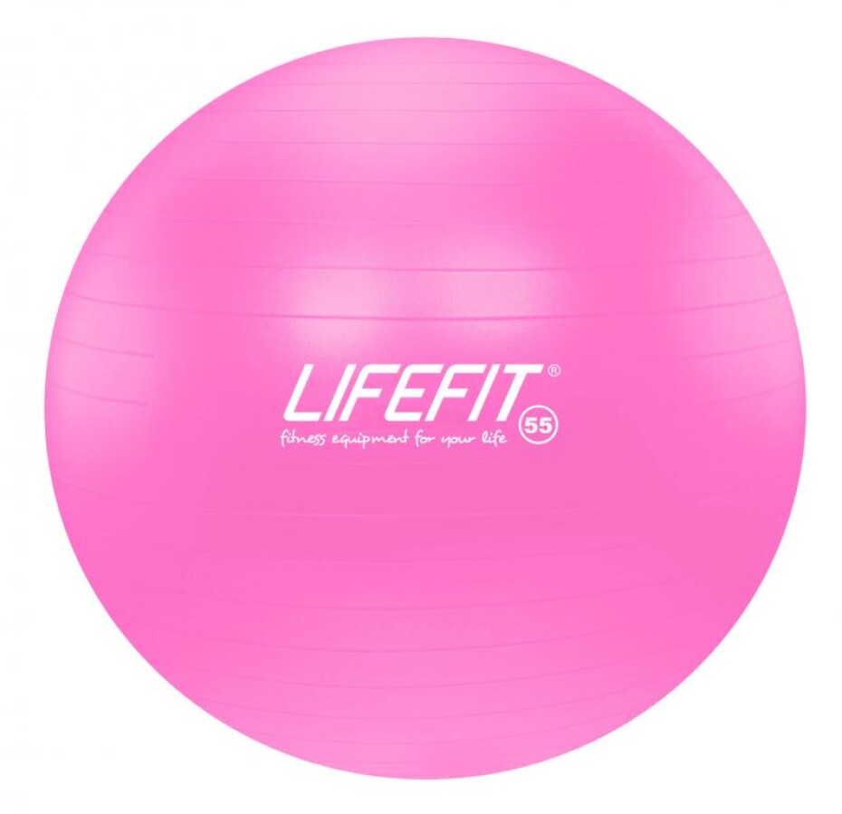 Lifefit ANTI-BURST 55 cm, růžový Gymnastický míč - main (0)
