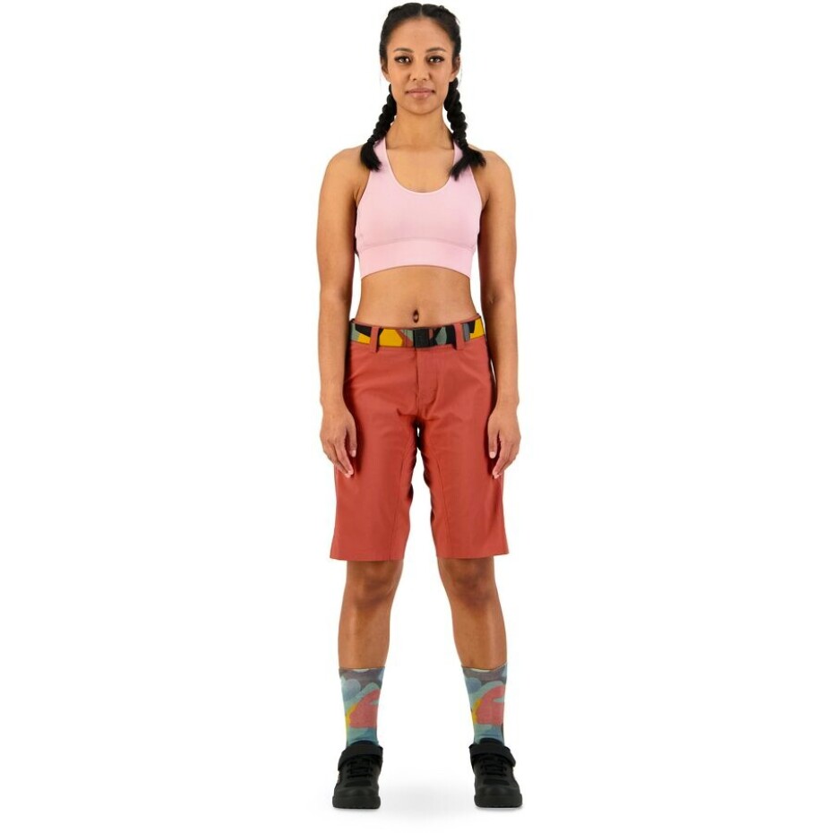 Mons Royale dámské Merino Virage Bike terracotta - main (5)