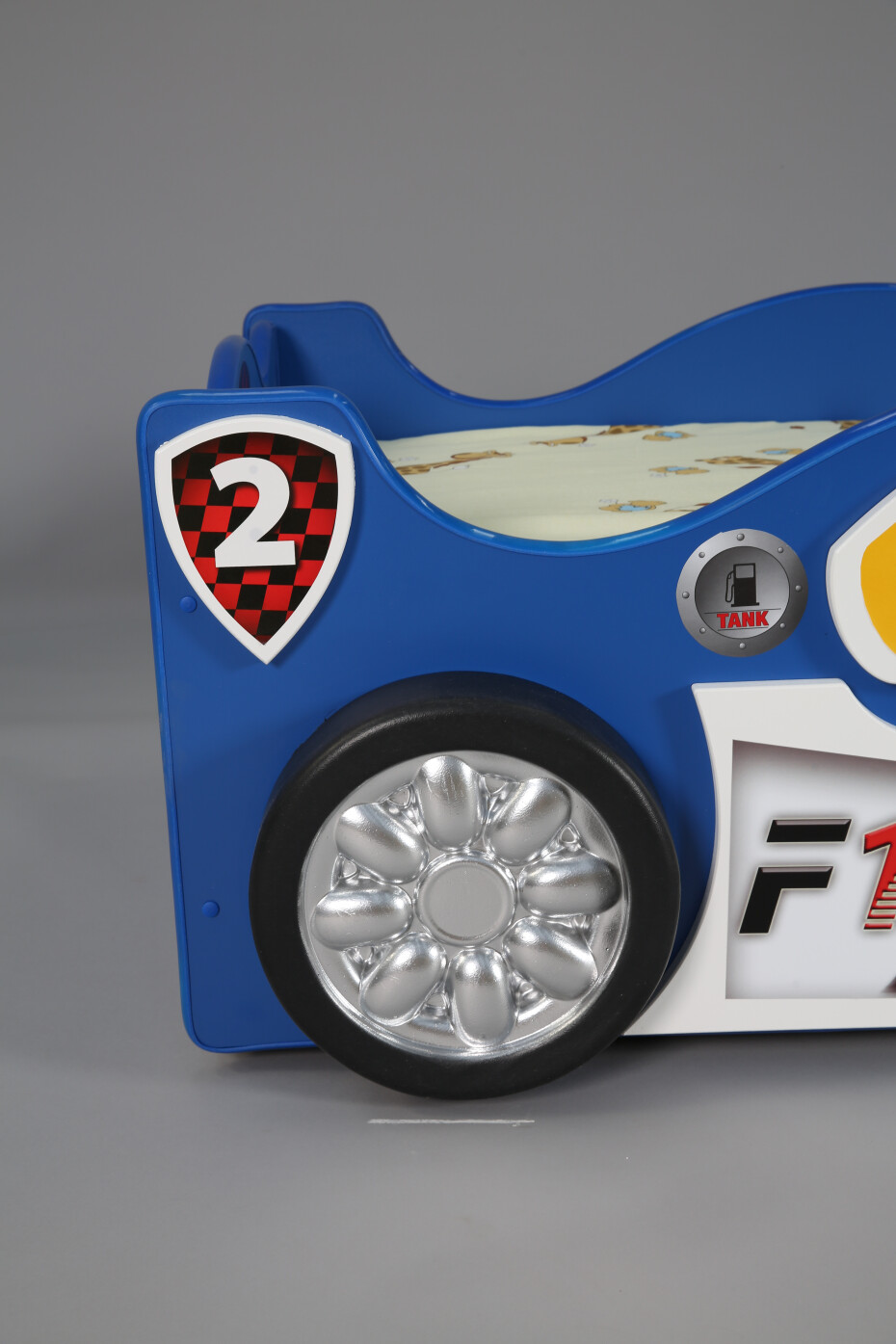 Artplast Dětská postel formulka MONZA | mini 90 x 190 cm Barva: Žlutá - main (25)