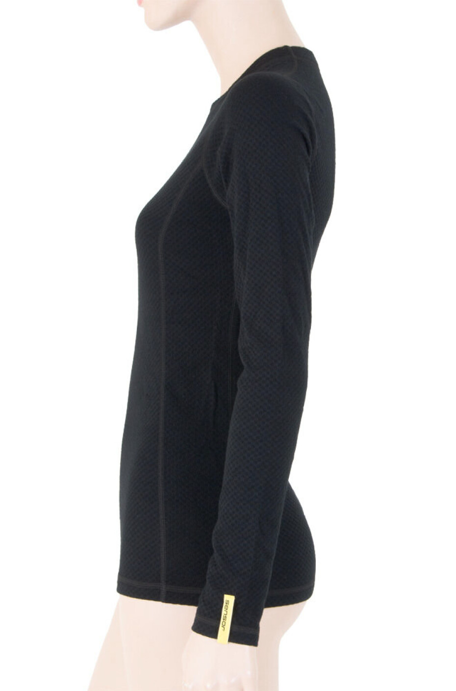 Sensor Double Face merino wool triko dl.ruk. černá - main (2)