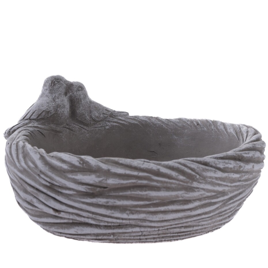 Betonové pítko pro ptáčky Bird´s nest, 18,5 x 9 x 18 cm - main (0)