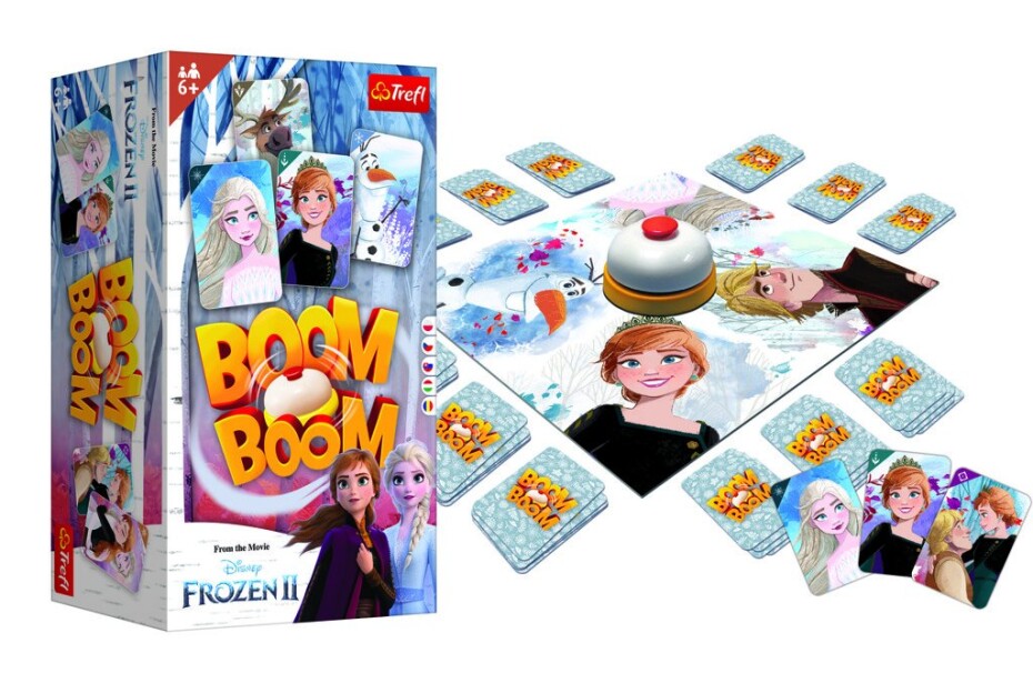 Hra: Boom Boom - Frozen 2, 1.  vydání - Trefl - main (0)