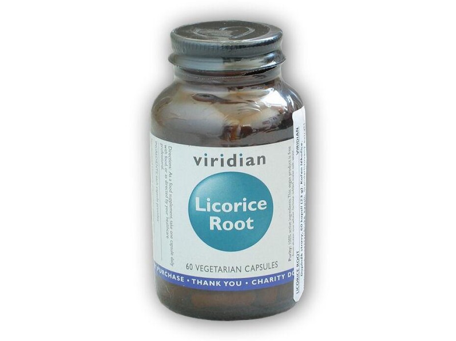 Viridian Licorice Root 60 kapslí - main (0)