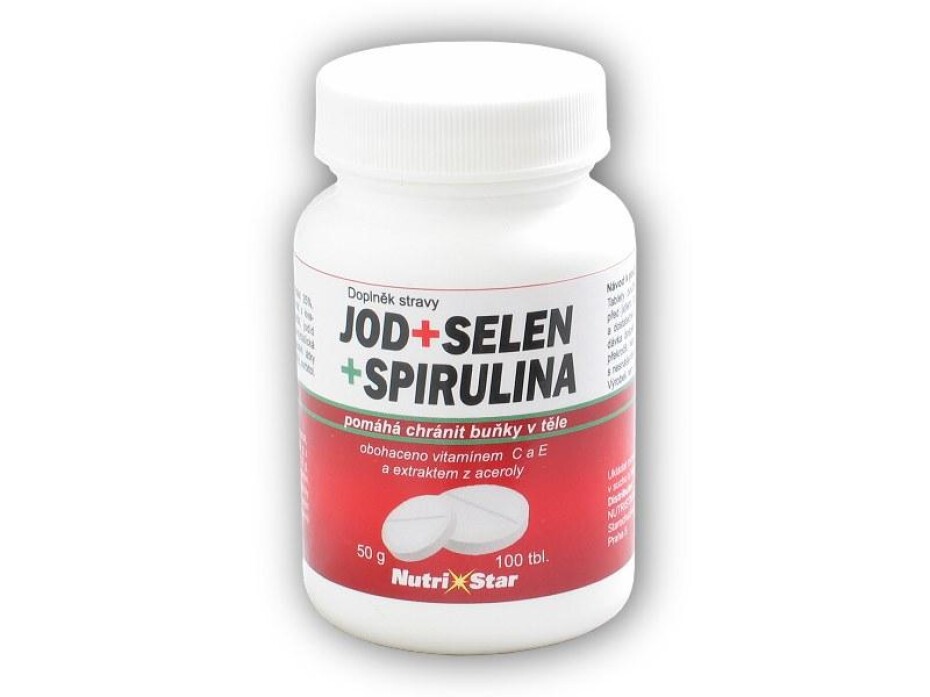 Nutristar Jod Selen Spirulina 100 tablet - main (0)