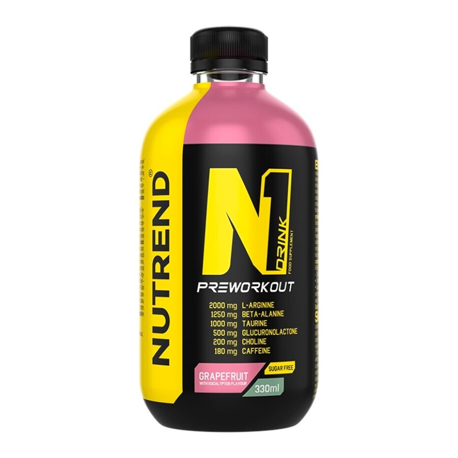 Nutrend N1 Drink 330 ml jahoda - máta - main (2)