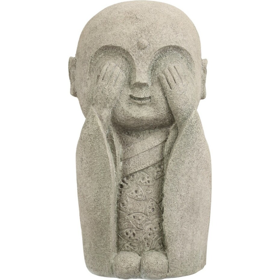 Zahradní dekorace Buddha nevidí, 14,5 x 27 x 13 cm, polyresin - main (0)