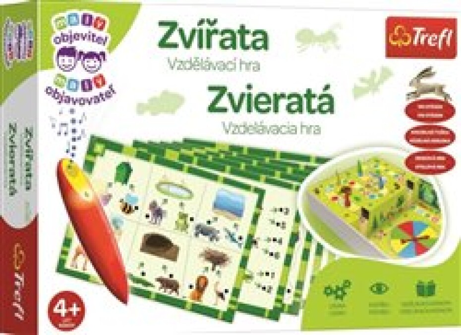 TREFL Malý objevitel Zvířata světa + magické pero - main (0)