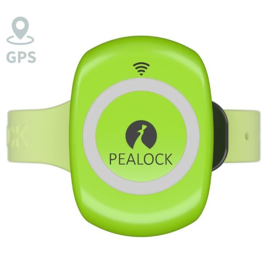 PEALOCK Zámek 2, elektronický s GPS, zelený - main (0)