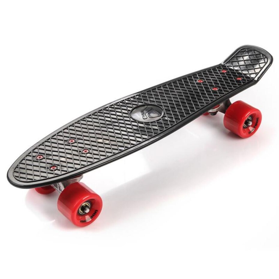 Meteor MTR 56 cm AL truck černo - červený pennyboard - main (0)