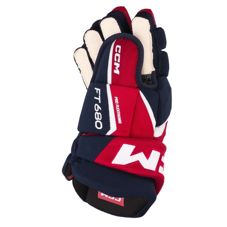 Hokejové rukavice CCM JetSpeed FT680 Navy/Red/White Senior 15 palců - main (1)