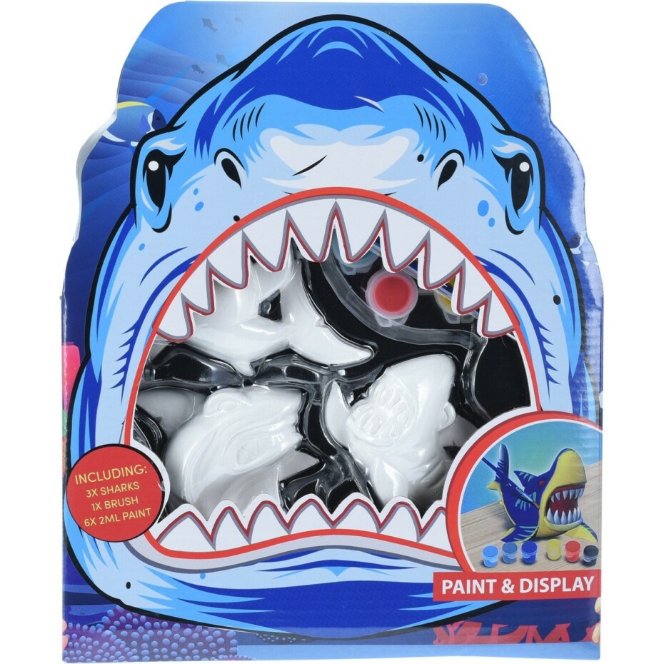 Sada sádrových barev Shark, 6 x 2 ml - main (0)