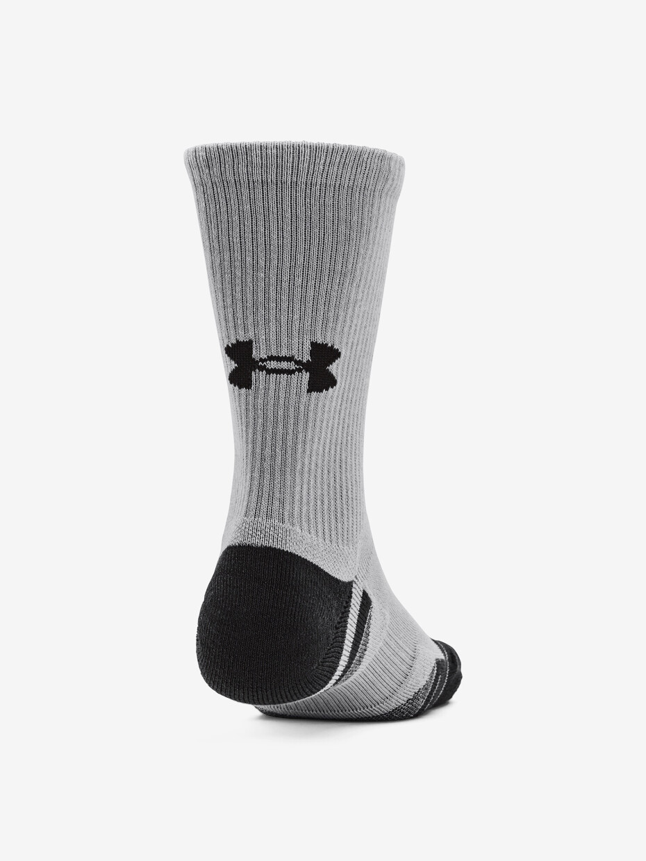 Ponožky Under Armour  Performance Tech 3pk Crew-GRY  XL - main (1)