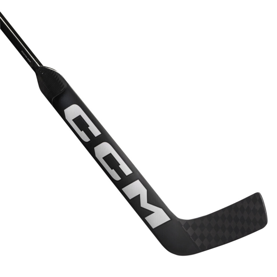 Kompozitová brankářská hokejka CCM Tacks XF Black/Grey Senior 27 palců, L (normální gard) - main (6)