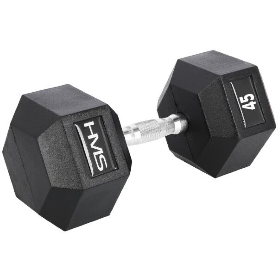 HMS PREMIUM Hexagonální jednoručka HMS 45 kg - main (0)