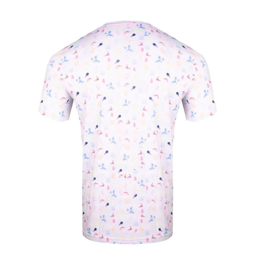 Pánské tričko BIDI BADU  Idir Tech Polo White S - main (3)