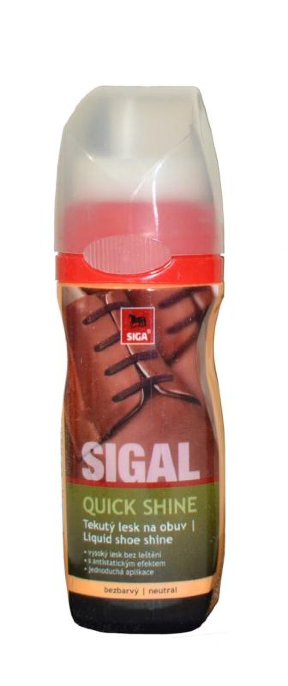 Siga Černý tekutý lesk na botyL 75 ml - main (0)