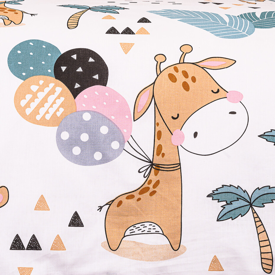 4Home Dětské bavlněné povlečení Little giraffe, 140 x 200 cm, 70 x 90 cm - main (5)
