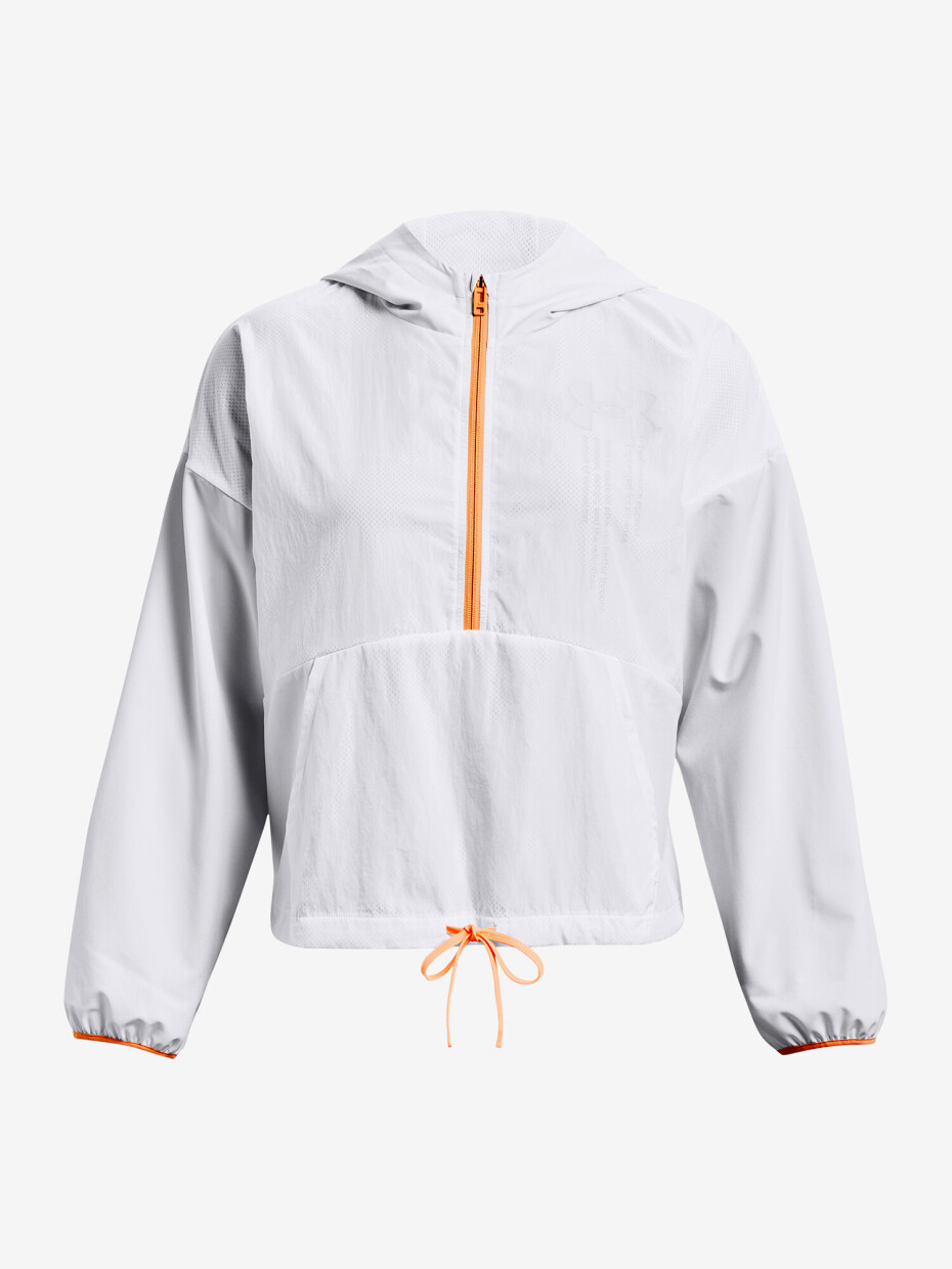 Dámská bunda Under Armour  Woven Graphic Jacket-WHT S - main (4)