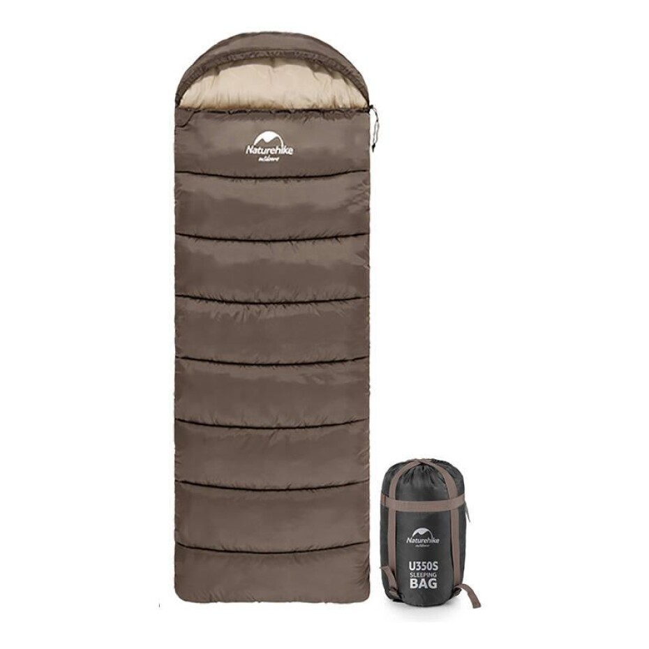 Naturehike ENVELOPE STYLE spací pytel s kapucí U150 (šedý) - main (0)