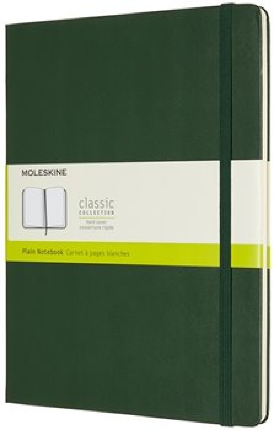 Moleskine Zápisník tvrdé desky tm. zelený B5 čistý, 96 listů - main (0)