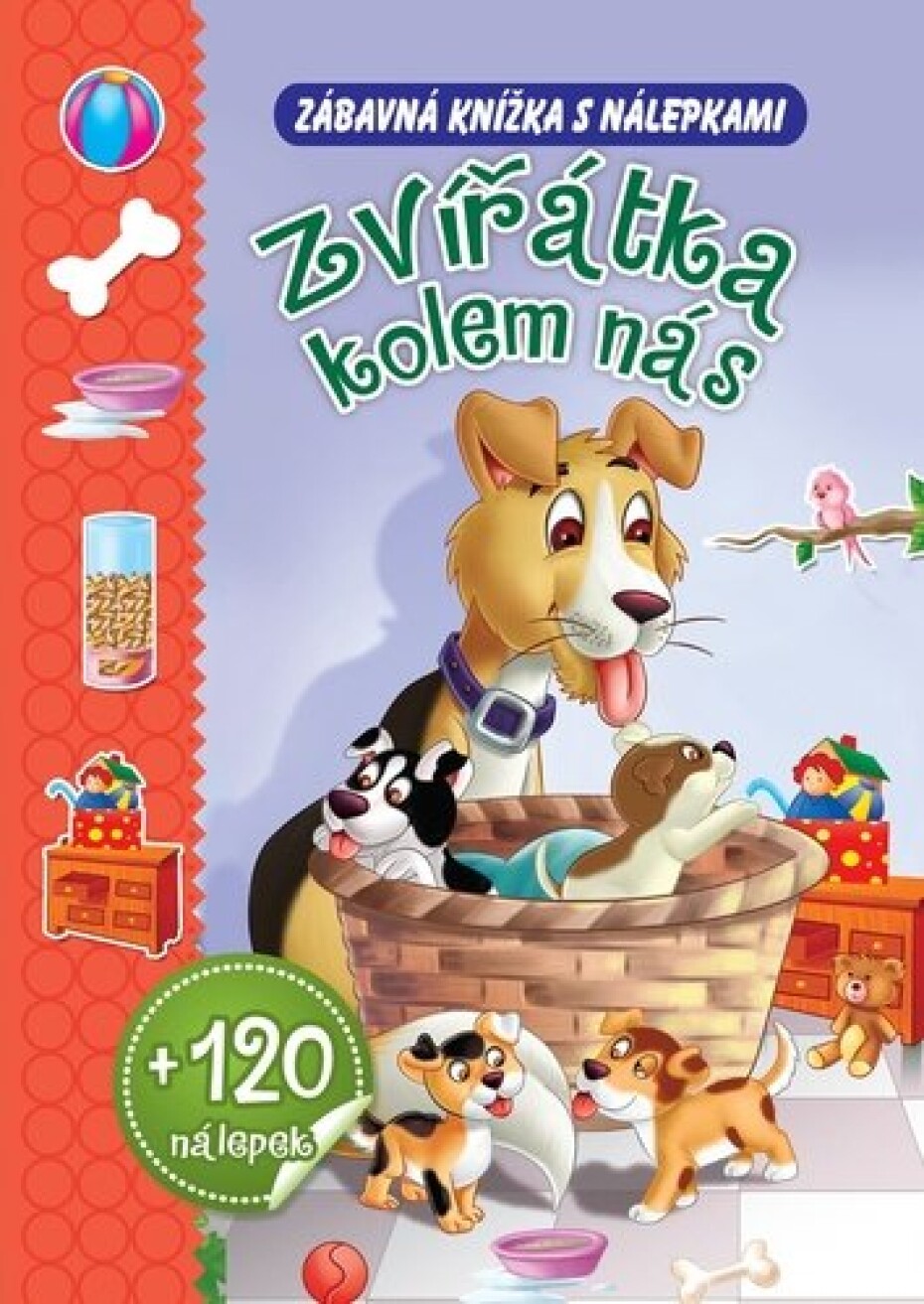 Zvířátka kolem nás + 120 nálepek - main (0)