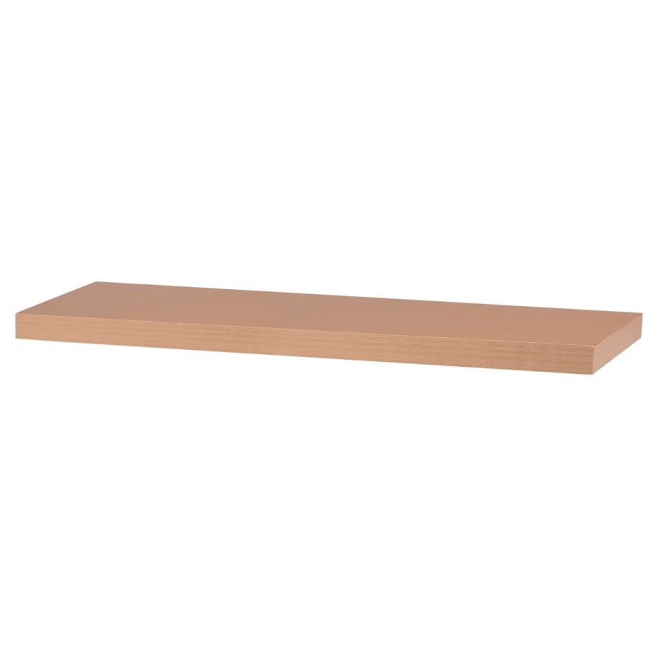 Nástěnná polička, přírodní buk, 80 x 24 x 4 cm - main (0)